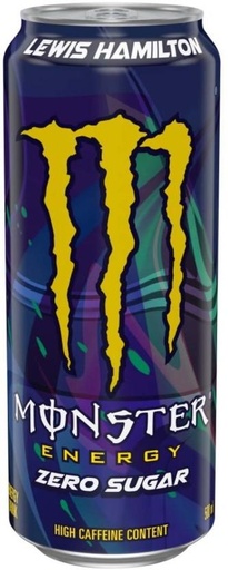 [ESMHBYEGHG8DYN5G] Monster Lewis Hamilton Zero Sugar Energy Drink (Peach Nectarine Flavoured, 500 ml)