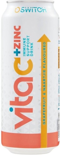 [ESMHE6N4HEQJRVHC] Switch Immune Support Drink Energy Drink (Grapefruit, Naartjie Flavoured, 6 x 500 ml)