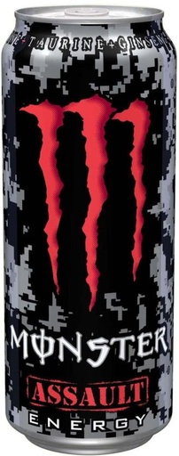 [ESMH26TWY87QKPQH] Monster Assault Energy Drink (Cola Flavoured, 500 ml)