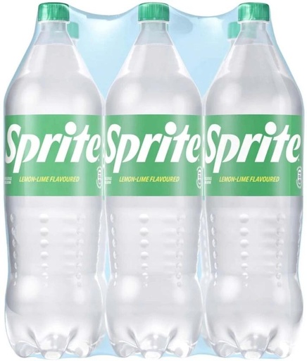 [ADKHYRH8AS6BUCVH] Sprite Lemon Lime Flavour Sparkling Drink (6 x 2 L)