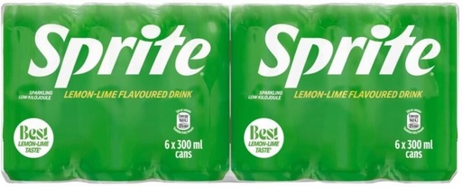 [ADKHYRH8MKFFGSAS] Sprite Lemon Lime Flavour Sparkling Drink (24 x 300 ml)