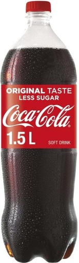 [ADKHYRH8RZDQAESG] Coca-Cola Original Taste - Less Sugar (1.5 L)