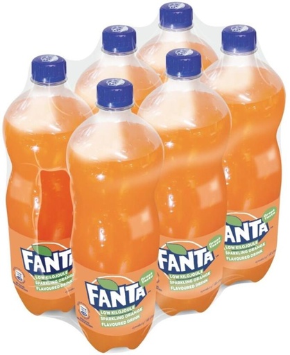 [ADKH4QPZWKWY6G4C] Fanta Orange Flavourd Drink (6 x 2 L)