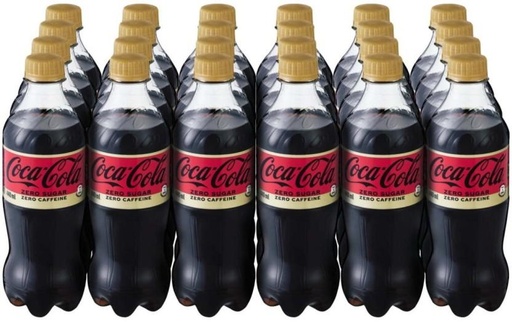[ADKH7ZFZEHZMPTDF] Coca-Cola Zero Sugar, Zero Caffeine (24 x 440 ml)