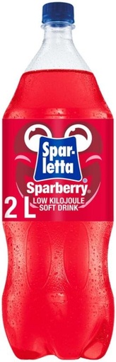 [ADKH4QPZCBAYUC6N] Sparletta Sparberry Low Kilo Soft Drink (6 x 2 L)