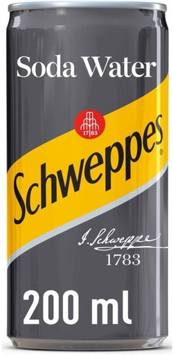 [ADKHYRH8CZPCC5ZH] Schweppes Soda Water (6 x 200 ml)