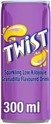 [ADKH4QPZFHENT7HQ] Twist Granadilla Flavoured Sparkling Drink (6 x 300 ml)