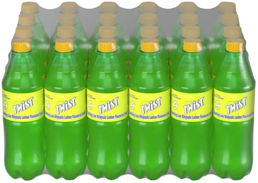 [ADKH4QPZVCJXZHHZ] Twist Lemon Flavoured Sparkling Drink (24 x 440 ml)