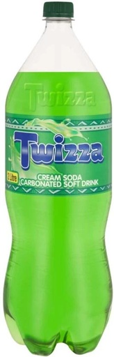 [ADKH4QPZVENATEUP] Twizza Creme Soda Flavoured Carbonated Soft Drink (6 x 2 L)