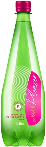 [ADKH7ZFZQ6WGWSVT] Pleazers Pomegranate Sparkling Flavoured Soft Drink (1 L)