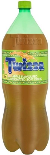 [ADKH4QPZTB4X5UVS] Twizza Apple Flavoured Carbonated Soft Drink (2 L)