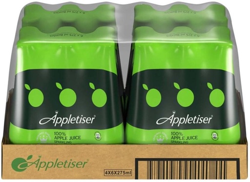 [ADKH7ZFVSPZDVBMV] Appletiser Sparkling Apple Juice (24 x 275 ml)