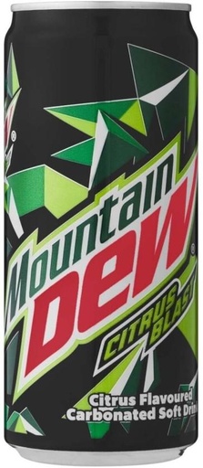 [ADKH52Y7Y8Z8WVXG] Mountain Dew Citrus Flavoured Carbonated Soft Drink (300 ml)