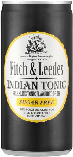 [ADKHYRH8WAYZPJTC] Fitch & Leedes Indian Tonic - Sparkling Tonic Flavoured Drink (200 ml)