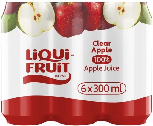 [DKJH26TUJAQMWSHH] Liqui Fruit 100% Apple Juice (6 x 300 ml)
