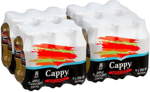 [DKJH26TJJQGQXYBW] Cappy Apple Burst Flavoured Drink (24 x 200 ml)