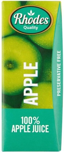 [DKJHFRU4Z7JQ5QNT] Rhodes 100% Apple Juice (200 ml)