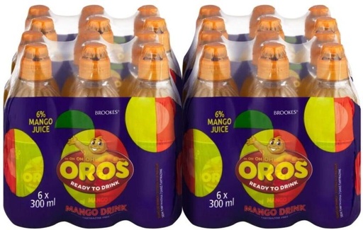 [DKJH26TXUG2DGJG5] Oros Mango Drink (24 x 300 ml)