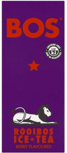 [DKJH26TJZZNRFJKH] Bos Berry Flavoured Rooibos Iced Tea (6 x 200 ml)