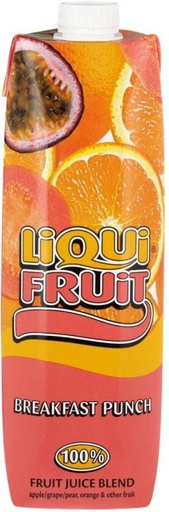 [DKJH26TJXRJJEG8S] Liqui Fruit Breakfast Punch 100% Fruit Juice Blend (12 x 1 L)