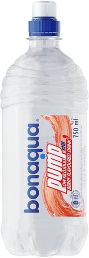 [WERH4VYMMFC8HVTH] Bonaqua Pump Still Low Kilojule Berry Flavoured Water (1 x 750 ml)