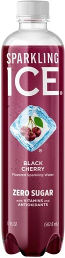 [WERHBHTZGTPEFCXT] Sparkling Ice Black Cherry Zero Sugar Flavoured Water (1 x 503 ml)