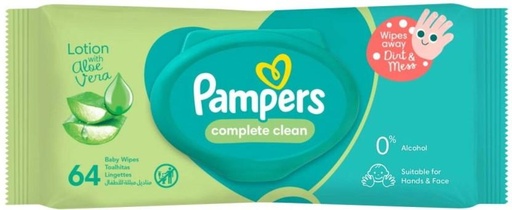 [WPEHFXNX4MWNQMD5] Pampers Sensitive (Pack of 1, 64 Wipes per Pack)