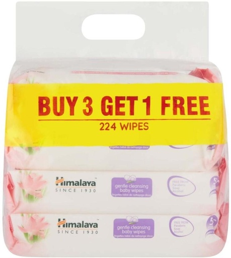 [WPEHFXNXZJZHYZ2E] Himalaya Gentle Cleansing (Pack of 1, 224 Wipes per Pack)