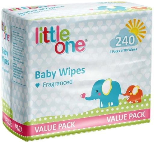 [WPEHFXNXZUSMW899] Little One Fragranced (Pack of 4, 240 Wipes per Pack)