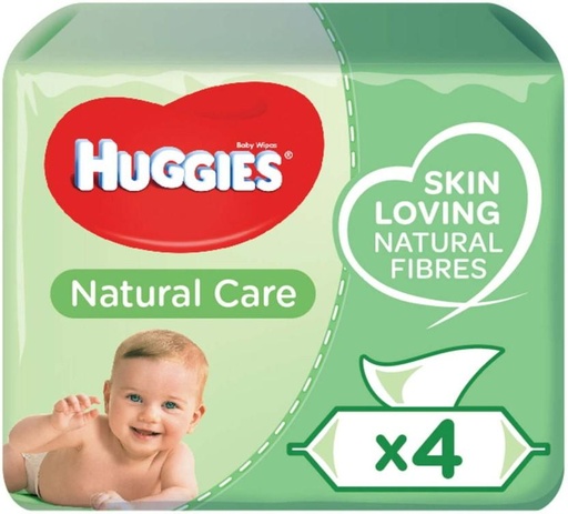 [WPEHFXNX67YKWPBC] Huggies Natural Care (Pack of 3, 224 Wipes per Pack)