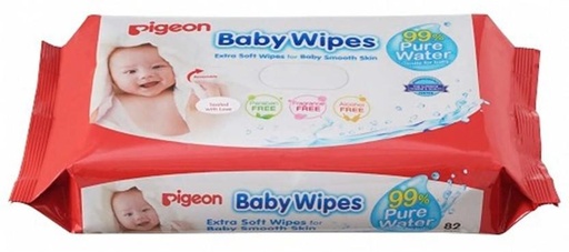 [WPEHFXNXSTXTMZ2D] Pigeon Extra Soft (Pack of 1, 82 Wipes per Pack)