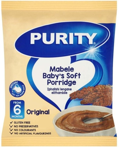 [BCEH2D4PTZG7JHDM] Purity Mabele Soft Porridge Infant Cereal Cereal (350 g, 6+ Months)