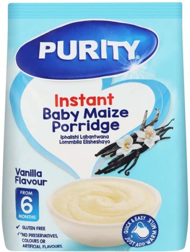 [BCEH4TWHWFV9AKKR] Purity Instant Maize Porridge Cereal (250 g, Pack of 6, Upto 24 Months)