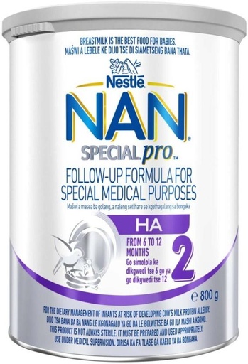 [INFH2YW6VDXWJZZF] Nestle Nan Special Pro Follow-Up Formula HA 2 (900 g, 6-12 Months)