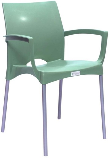 [CHAH9NGX6CHVND32] Contour Bali Chair Chaise lounge (Olive)