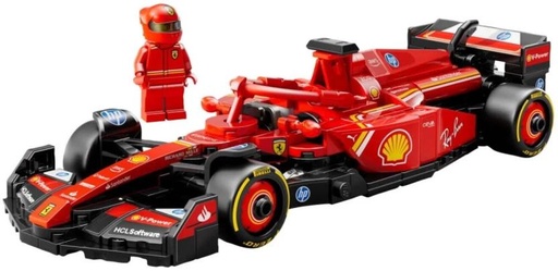 [VPAHDGX9HGGTZERJ] Lego Speed Champions Ferrari SF-24 F1 Race Car (Red, Pack of: 1)