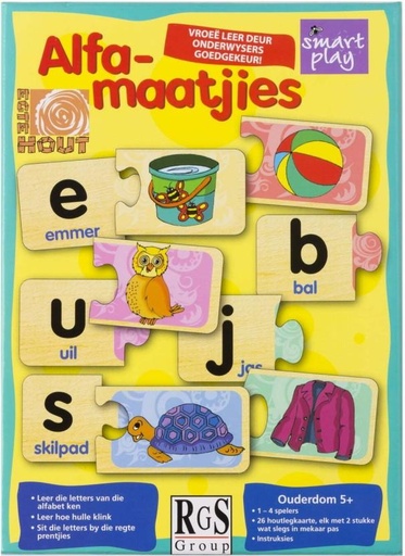 [BGEHFZV9GBF6T5UC] Smart Play Alfa Maatjies Educational Game Educational Board Games Board Game