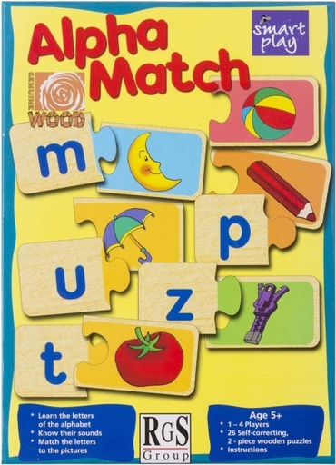 [BGEHFZV9FFWRMKFG] Alpha Match Educational Game Educational Board Games Board Game