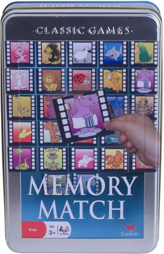 [BGEHFZV9M5UKKDUW] Cardinal Memory Match In A Tin Educational Board Games Board Game
