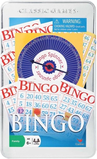 [BGEHFZV9HFXNAZHU] Cardinal Bingo In Tin Educational Board Games Board Game