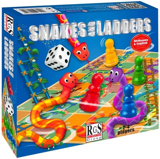 [BGEH3556GRPMMZHC] PIP Snakes And Ladders Party & Fun Games Board Game
