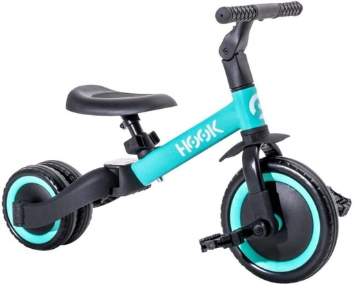 [ODTH2D95NQWDTHZP] Hook 3 In 1 Trike Aqua Blue Scooters (Blue)