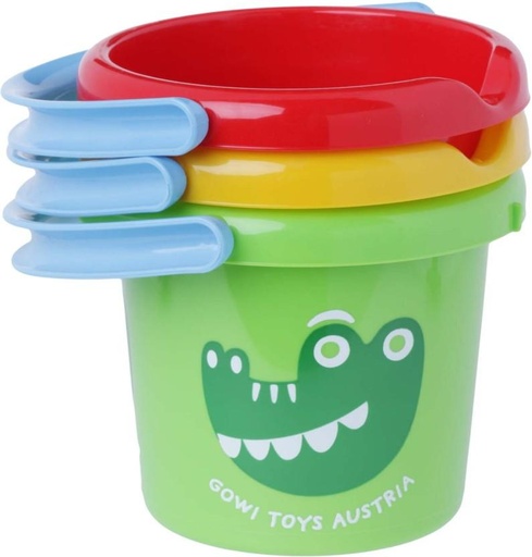 [ODTH2D95AP8VE7DP] Gowi Decorated Bucket Beach Toys & Play Sets (Multicolour)