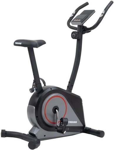 [CEBH2CZ85UNWJAJS] Trojan Shape 280 Stationary Indoor Cycles Cardio Exercise Bike (Black, Grey)