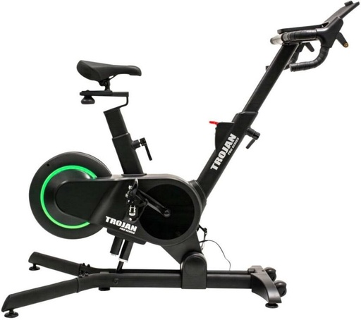 [CEBH5UKKAZ2XEURE] Trojan Spinning Indoor Cycles Cardio Exercise Bike (Black, Grey)
