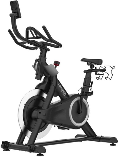 [CEBH7TZVGACRPCTT] Trojan Pro Series Spinning Recumbent Stationary Cardio Exercise Bike (Black, Grey)