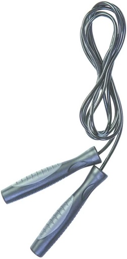 [SREH7VY9TWGWZ36P] Trojan Classic Jump Rope Freestyle Skipping Rope (Grey, Length: 18 cm)