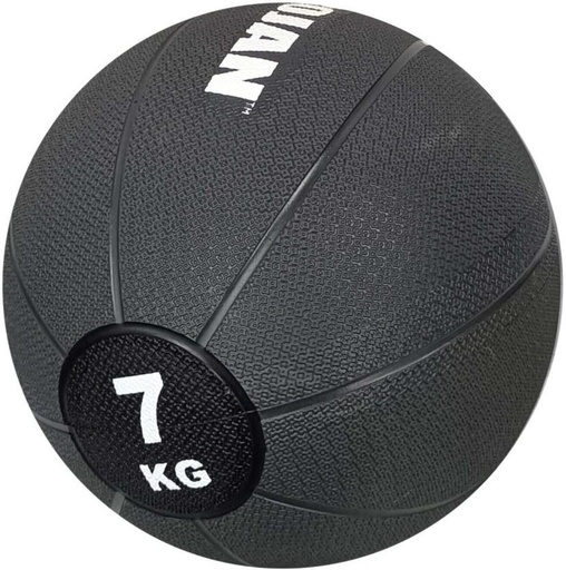 [MDBH2BWDHYMV2XVJ] Trojan 461427 Medicine Ball (Weight:  7.5 kg, Black)