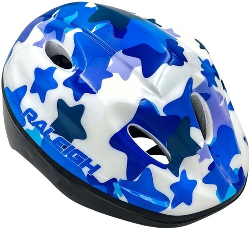 [HLMH227ER7JTSNZ8] Raleigh Stars Boys Helmet Cycling Open Face Helmet (Multicolour)