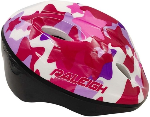 [HLMH227EAUWSHEAG] Raleigh Stars Helmet Cycling Open Face Helmet (Multicolour)